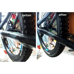 Protective film for bike or vehicle